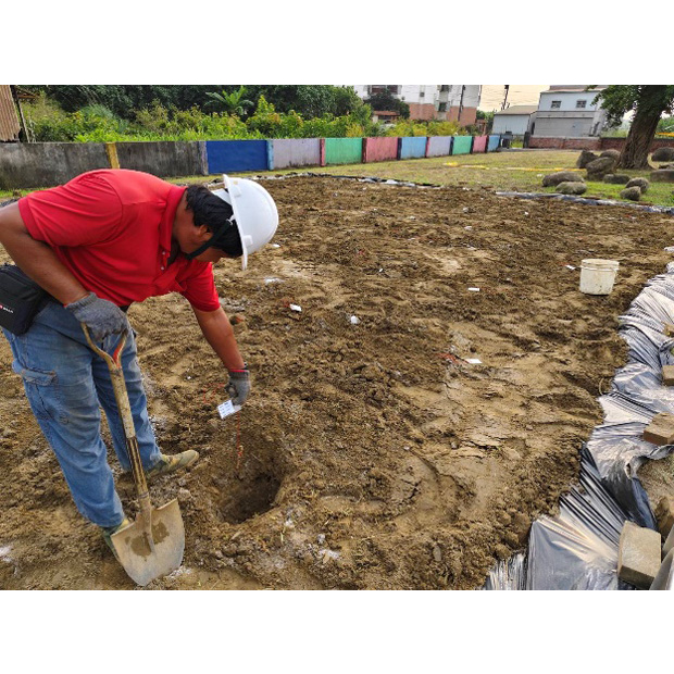 臺南市白河區玉豐國小褐根病防治