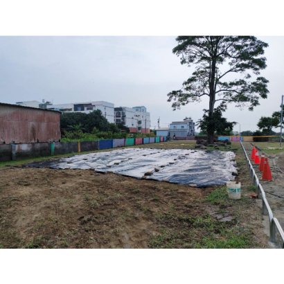 臺南市白河區玉豐國小褐根病防治